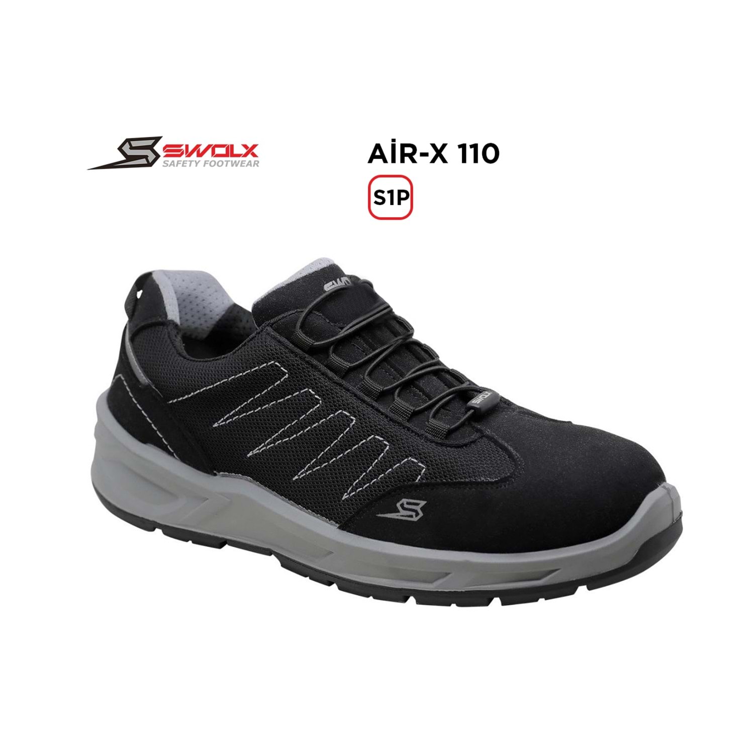 Swolx İş Ayakkabısı - Air-X Standart Bağcık 110 S1P - 47