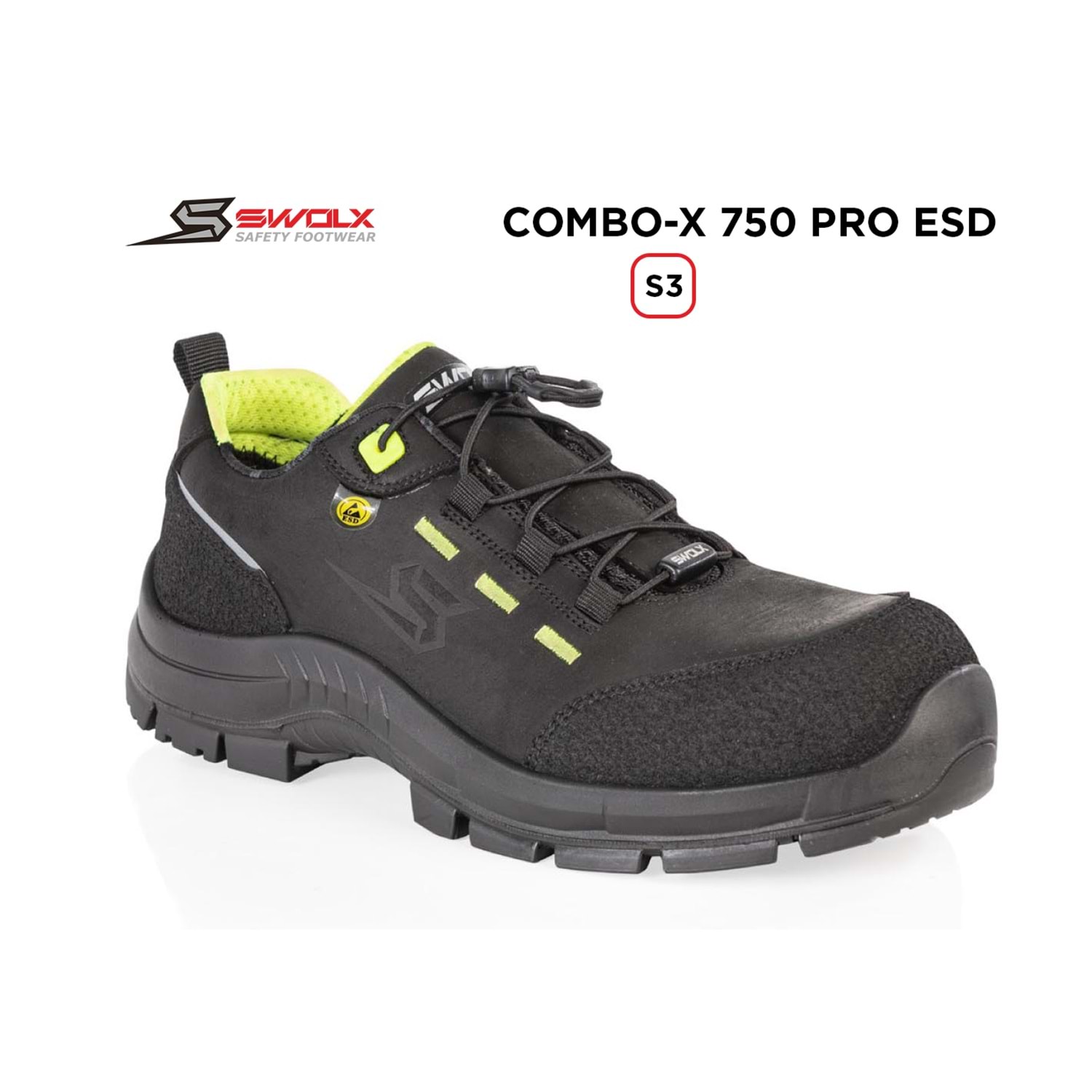 Swolx İş Ayakkabısı - Combo-X Pro Esd 750 S3 - 42