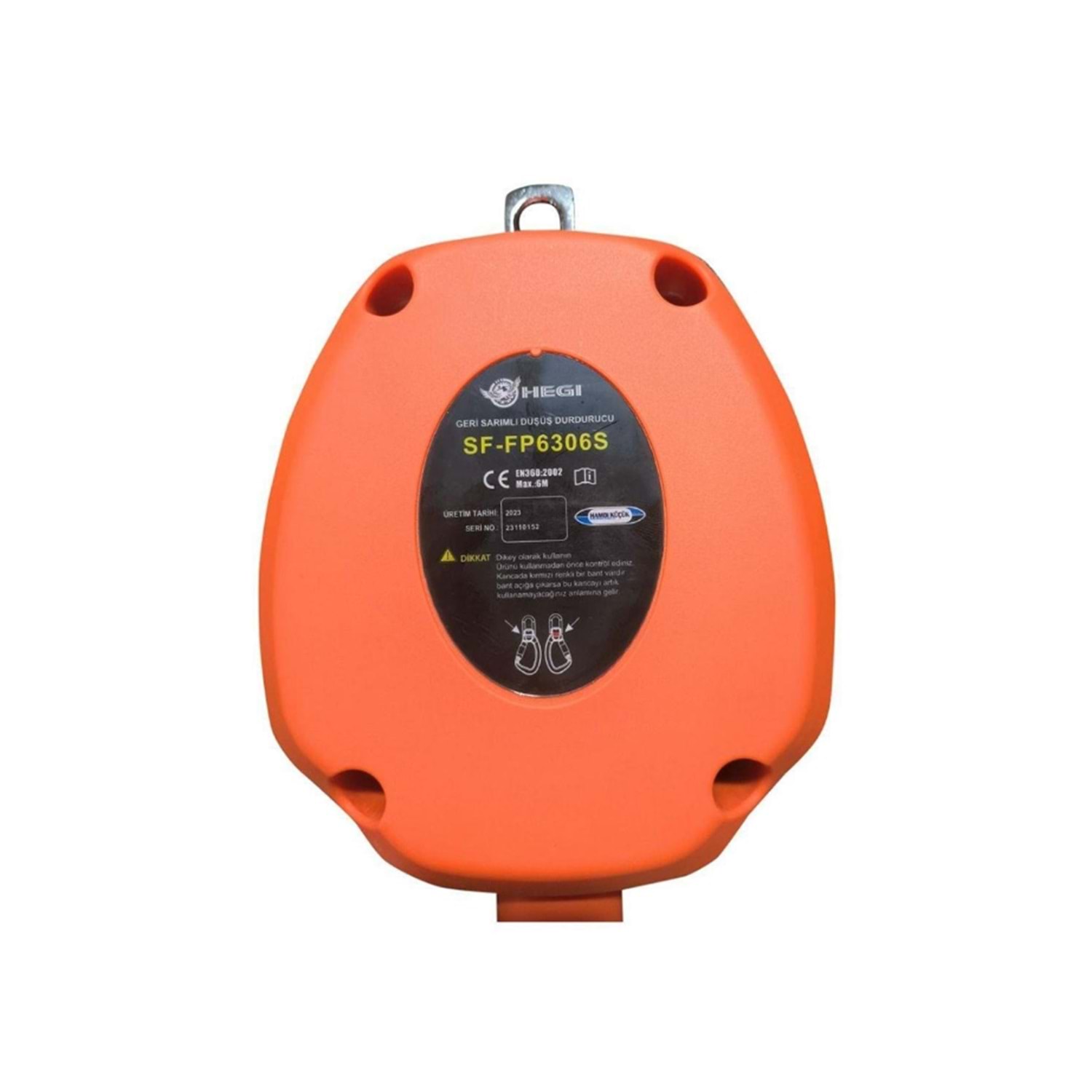 Hegi Geri Sarımlı Düşüş Durdurucu 6m