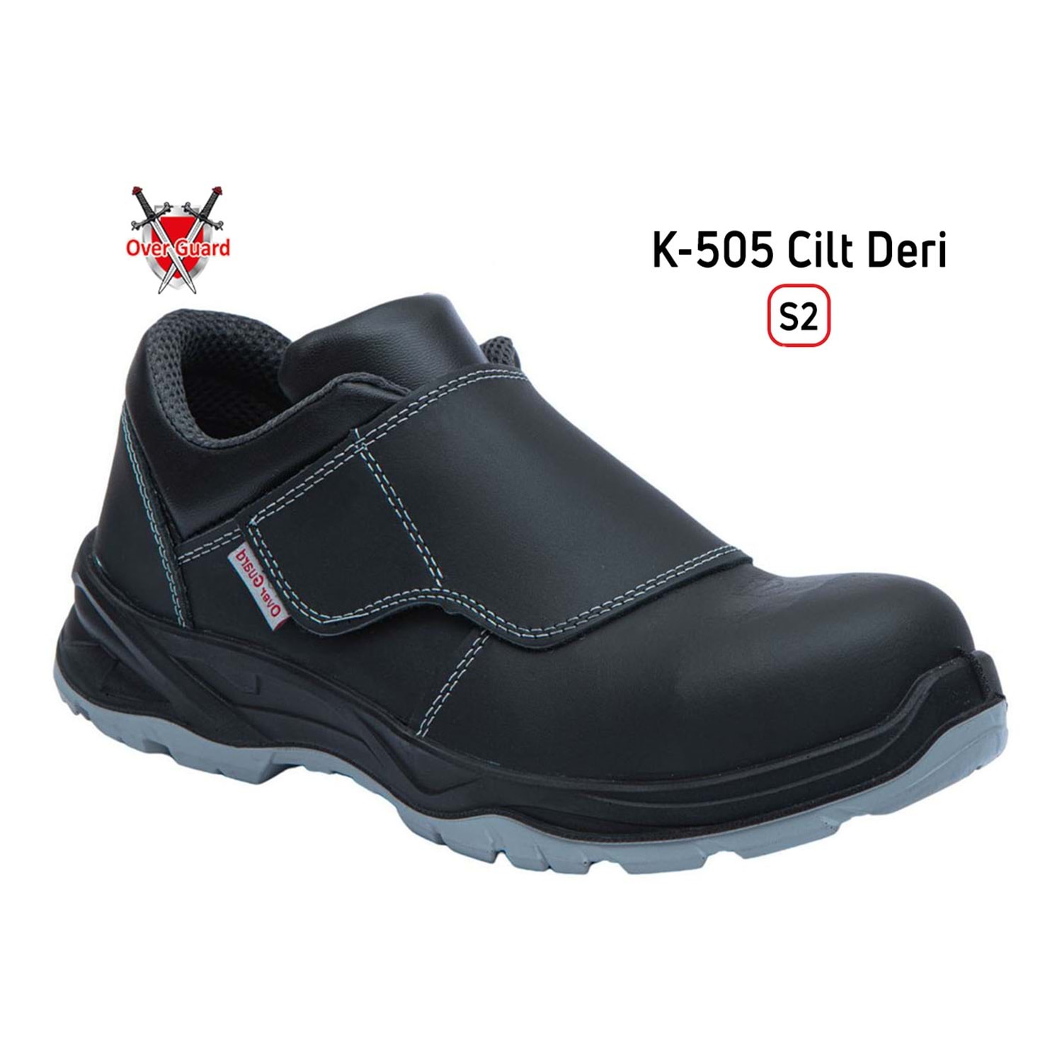 Overguard İş Ayakkabısı Kompozit Burunlu Kaynakçı Cilt Deri K-505 S2 - 42