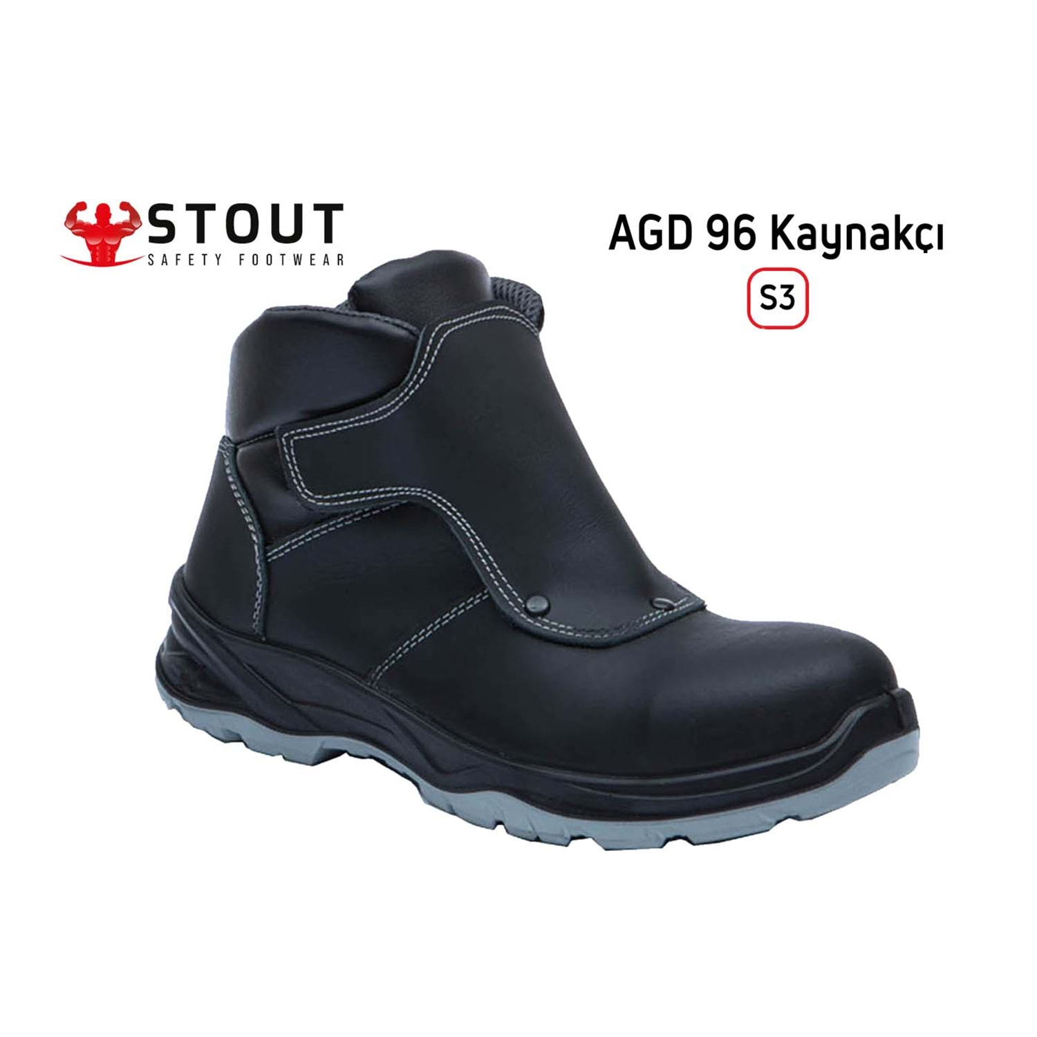 Stout İş Botu Kompozit Burunlu Kaynakçı AGD 96 S3 - 42