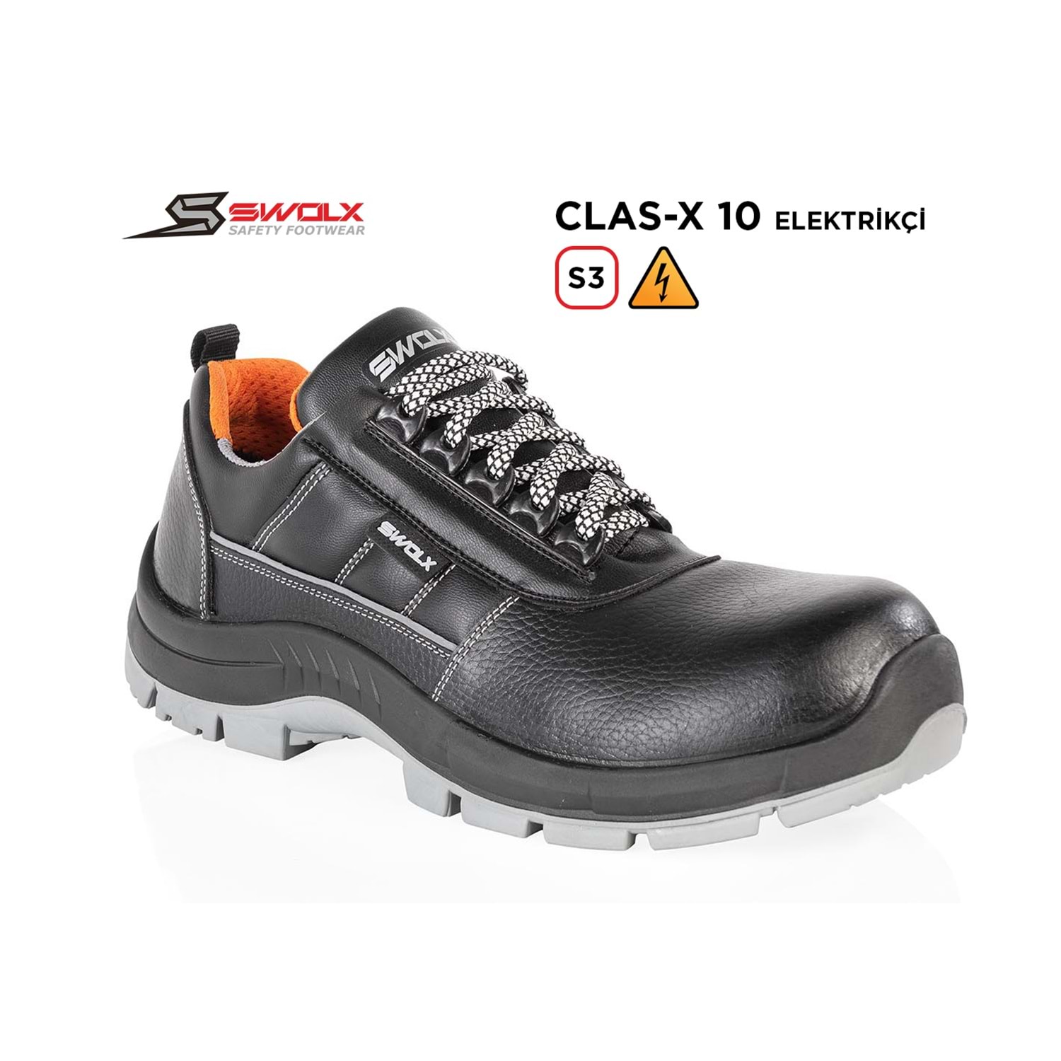 Swolx İş Ayakkabısı - Clas-X 10 S3 Elektrikçi - 46