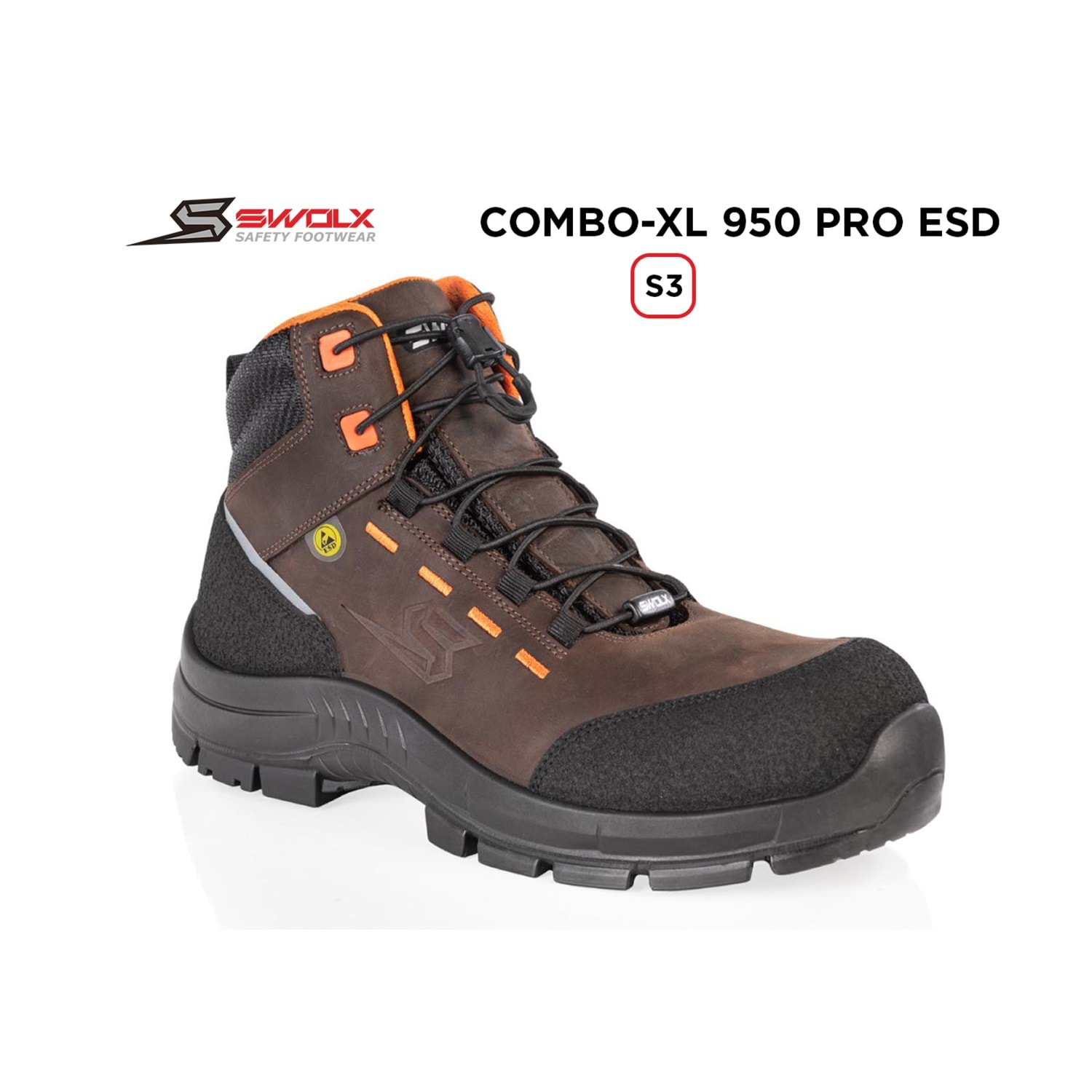 Swolx İş Ayakkabısı - Combo-XL Pro Esd 950 S3 - 41