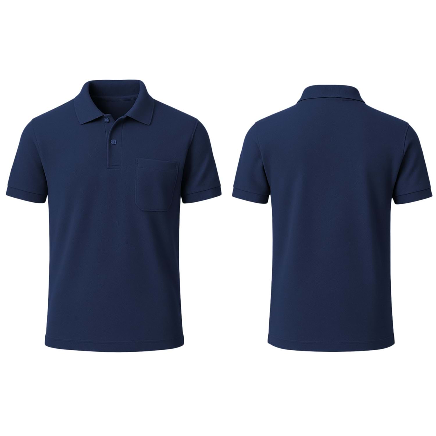 T-shirt TPK10 Polo Yaka Kısa Kol - Lacivert - S