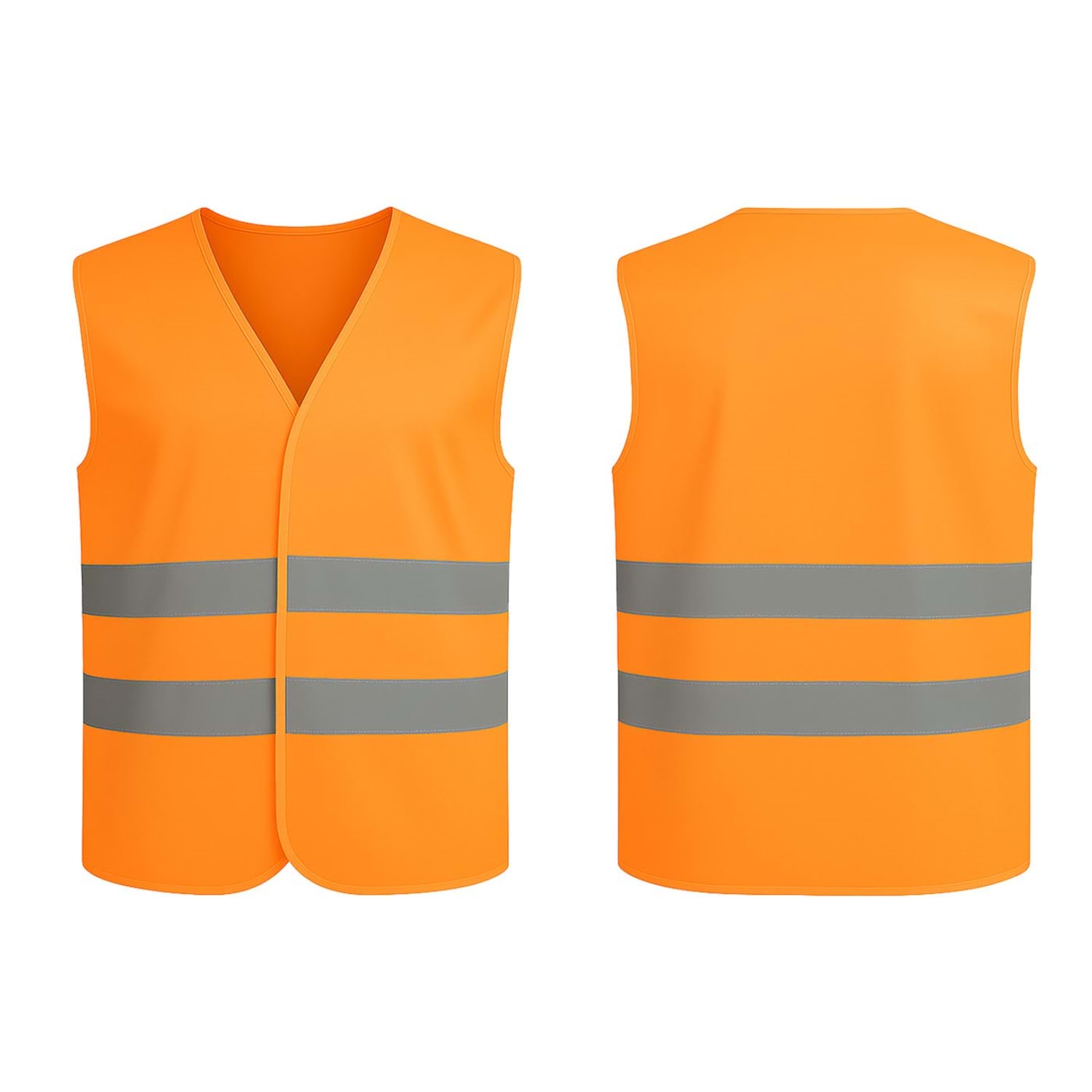 Sacobel İkaz Yeleği Turuncu - XL